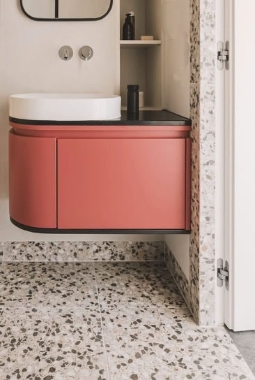 terrazzo bathroom tiles Sydney